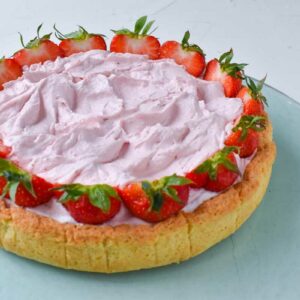 strawberry-rhubarb pie vegan