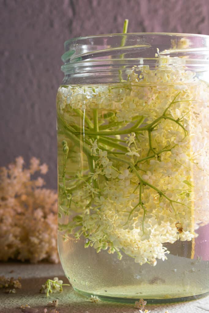 Elderflower syrup